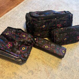 NWOT Lug 4-Set Boho Floral Black